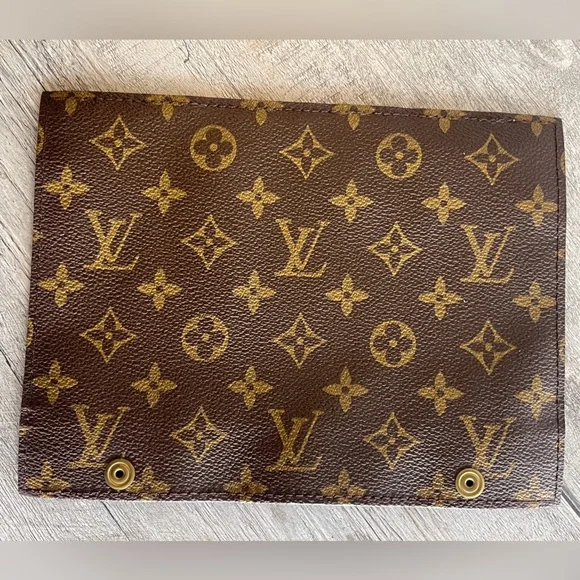 Authentic LOUIS VUITTON MonogramPouch insert Toiletry Clutch